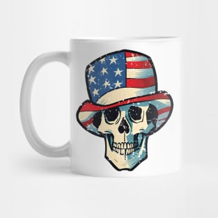 Skull Wear USA Hat Mug